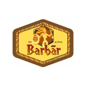 לוגו של בירה בלגית ברבר בהירה Barbar Blonde 0.3
