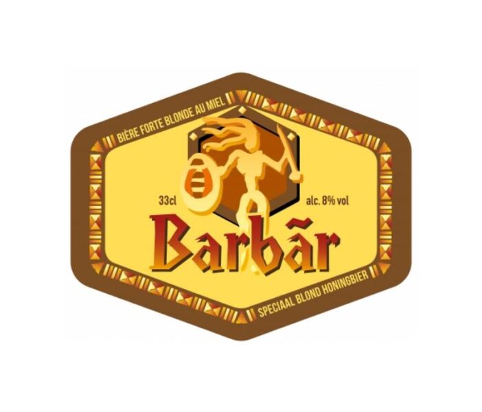 לוגו של בירה בלגית ברבר בהירה Barbar Blonde 0.3