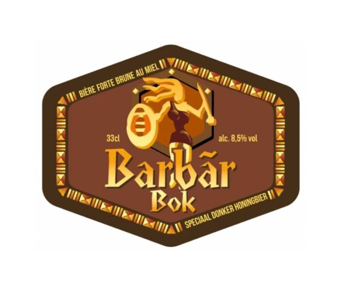 לוגו של בירה בלגית ברבר בוק Barbar Bok 0.3