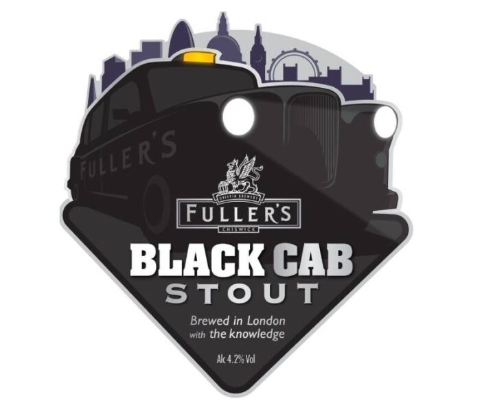 לוגו של בירה בלק קאב Black Cab stout 0.625