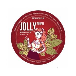 לוגו של בירה בלגית ג'ולי Lupulus Jolly Poupe 0.3