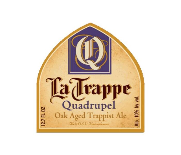 La Trappe Quadrupel 0.3 לוגו של בירה לה טרפה הולנדית