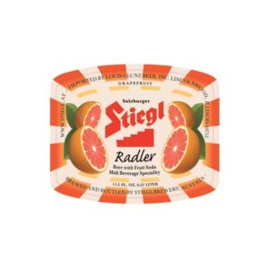 לוגו של בירה סטיגל אשכולית אדומה Stiegl Radler 0.3