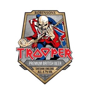 לוגו של בירה טרופר האנגלית Trooper 0.5